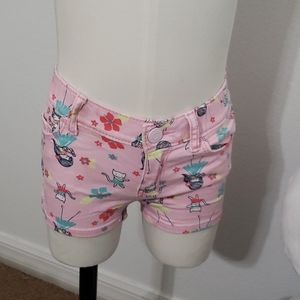 Pink Hula Denim Shorts from Gap (3 Toddler)